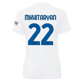 Lacne Ženy Futbalové dres Inter Milan Henrikh Mkhitaryan #22 2023-24 Krátky Rukáv - Preč